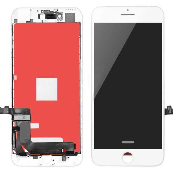 TW INCELL LCD ILCD-007 για iPhone 7, camera-sensor ring, earmesh, λευκή