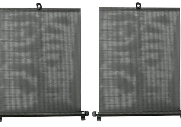 CARCOMMERCE κουρτίνα αυτοκινήτου 61004, για πλαϊνό τζάμι, 2x 50cm