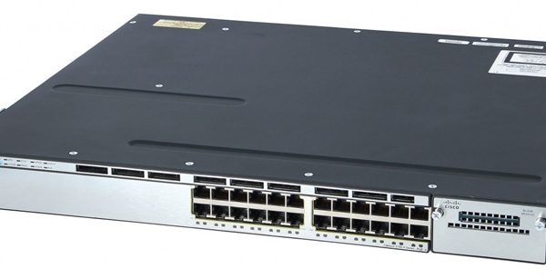 CISCO used Catalyst Switch 3750-X, 24 ports PoE, 1x PSU, managed