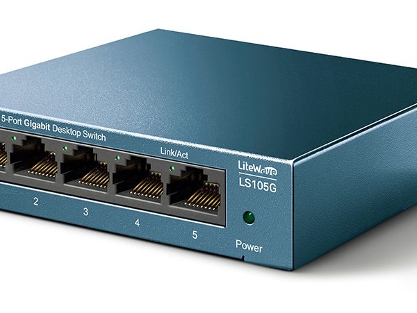 TP-LINK Desktop Switch LS105G, 5-port 10/100/1000Mbps, Ver. 1.0