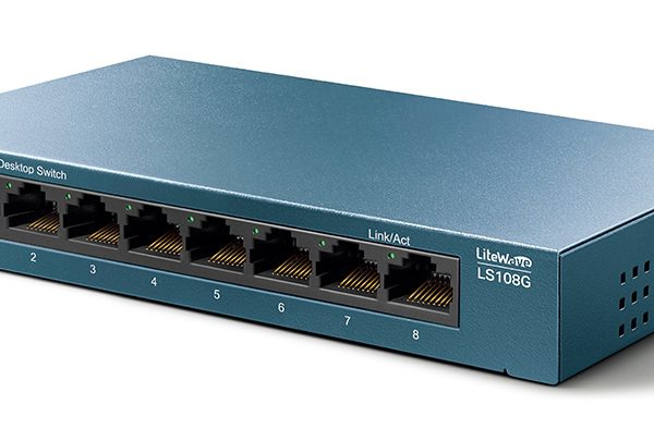 TP-LINK Desktop Switch LS108G, 8-port 10/100/1000Mbps, Ver. 1.0