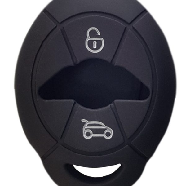 Θήκη κλειδιού για αυτοκίνητα BMW 1004-07, εύκαμπτη, μαύρη
