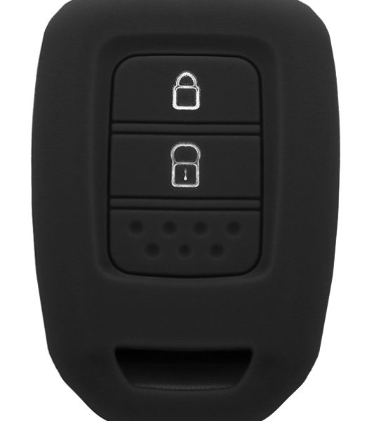 Θήκη κλειδιού για αυτοκίνητα Honda 1014-04, εύκαμπτη, μαύρη