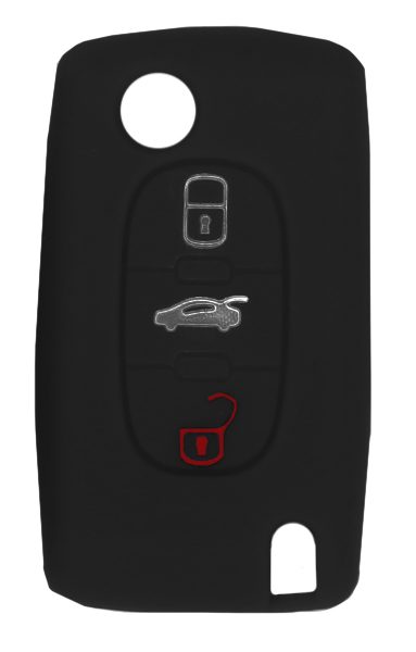 Θήκη κλειδιού για αυτοκίνητα Alfa Romeo 2012-01, εύκαμπτη, μαύρη