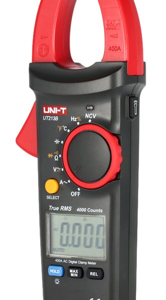 UNI-T πολύμετρο & αμπεροτσιμπίδα UT213C, 400A AC/DC, NCV, True RMS
