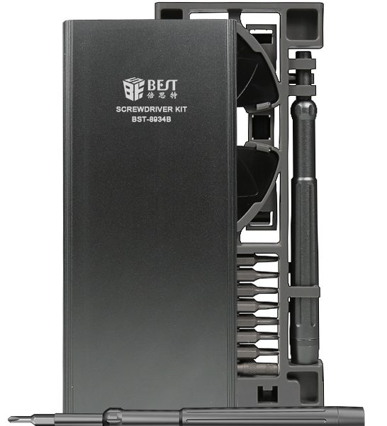 BEST σετ εργαλείων με κατσαβίδια ακριβείας BST-8934B, κασετίνα, 24τμχ