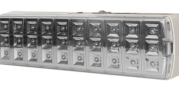 POWERTECH LED φωτιστικό εκτάκτου ανάγκης EMEL-0001, 1800mah, λευκό