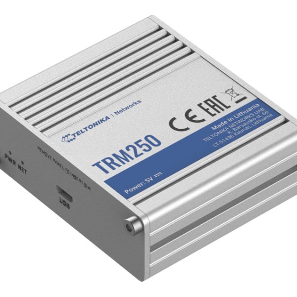 TELTONIKA Industrial cellular modem TRM250, 4G LTE Cat M1, USB