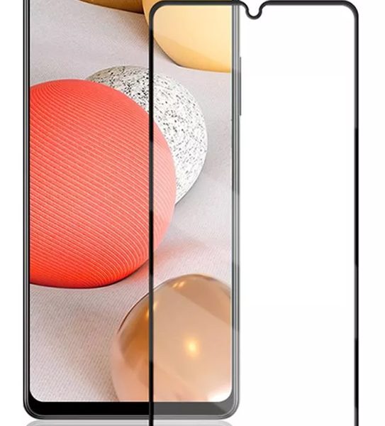 POWERTECH Tempered Glass 5D Full Glue TGC-0444 για Samsung A42 5G, μαύρο