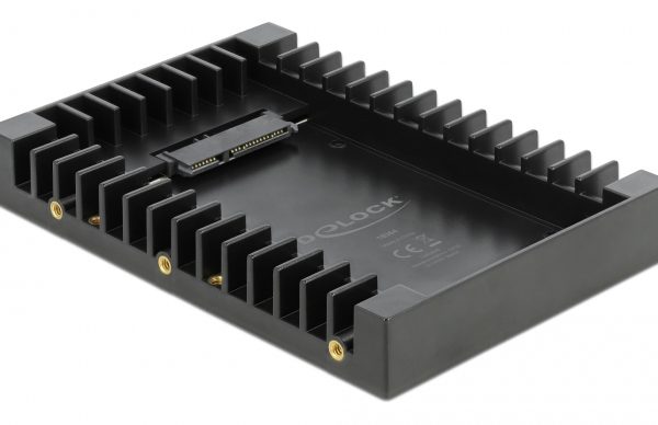 DELOCK tray 3.5" για 2.5" HDD/SSD 18364, 6Gbps, μαύρο