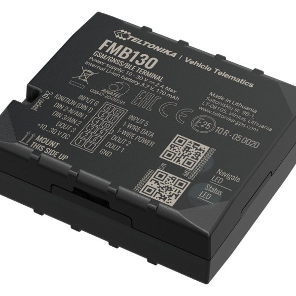 TELTONIKA GPS Tracker αυτοκινήτου FMB130, GSM/GPRS/GNSS, Bluetooth