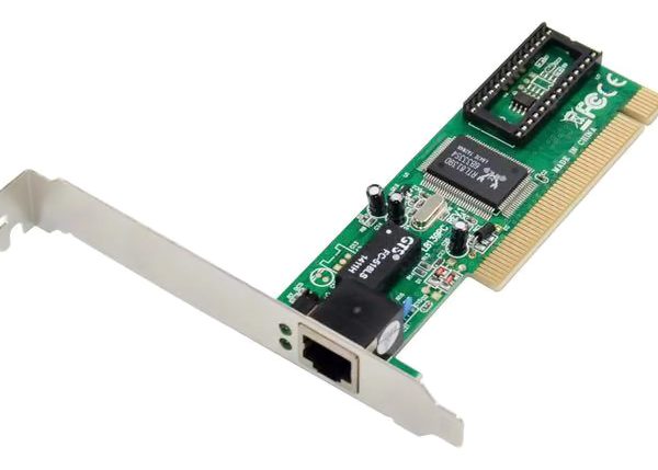 POWERTECH κάρτα επέκτασης PCI σε 1x RJ45 ST701, RTL8139D, 10/100Mbps