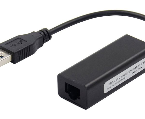 Αντάπτορας δικτύου ST735, USB, 1000Mbps Ethernet, μαύρος