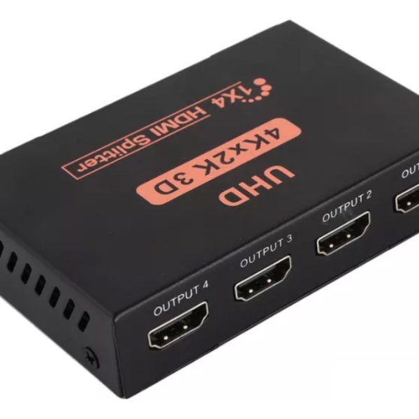 POWERTECH HDMI splitter PTH-048, 4 σε 1, 4K/60Hz, μαύρο