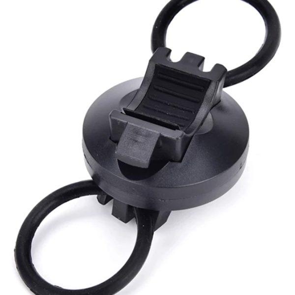 Βάση για φωτισμό ποδηλάτου BIKE-0020, περιστρεφόμενη, μαύρη