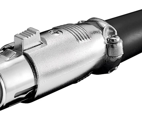 GOOBAY βύσμα μικροφώνου 11223, 3 pin, μεταλλικό