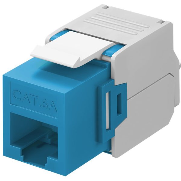 GOOBAY Keystone module RJ45 CAT 6A 90688, UTP, μπλε