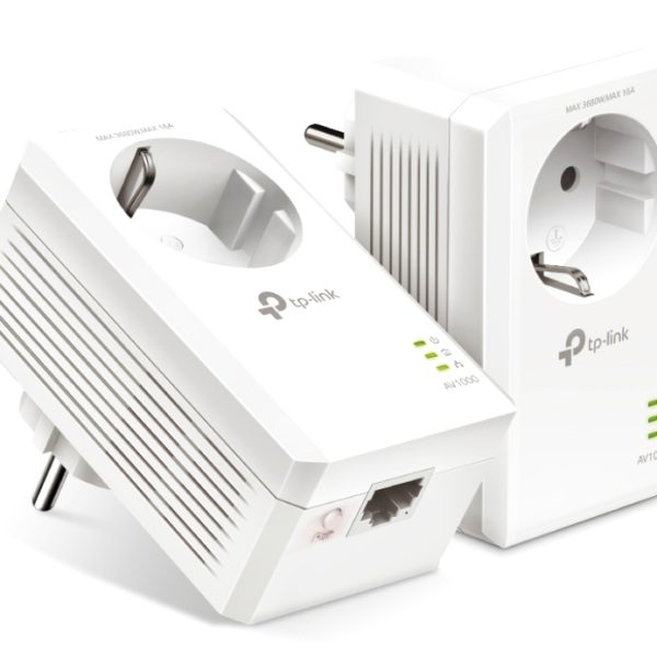 TP-LINK Powerline kit TL-PA7017P, Passthrough, AV1000 Gigabit, Ver. 4.0