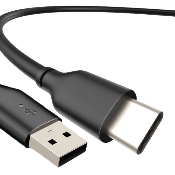 CABLETIME καλώδιο USB-C σε USB U323A, 3A, 480Mbps, 1m, μαύρο