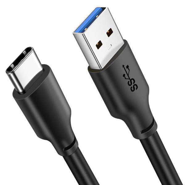 CABLETIME καλώδιο USB-C σε USB CMAMN, 3A, 5Gbps, 3m, μαύρο
