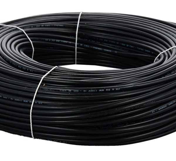 CABLEL καλώδιο H07V-U 1.5mm², 450/750V, 100m, μαύρο