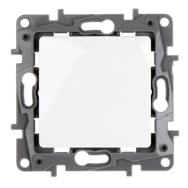 LEGRAND διακόπτης 764500, μονός, λευκός