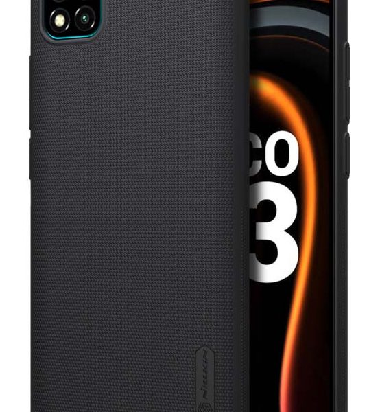 NILLKIN θήκη Super Frost Shield για Xiaomi Poco C3, μαύρη