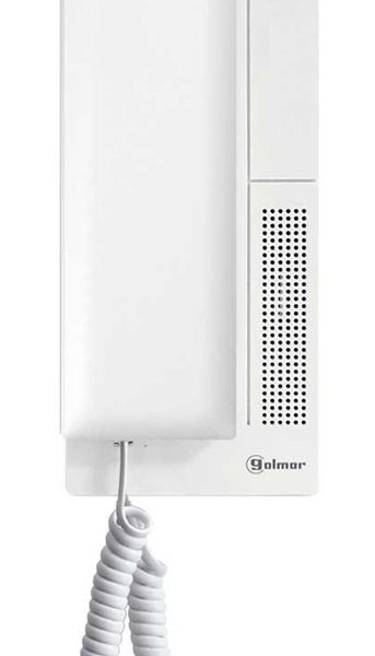 GOLMAR θυροτηλέφωνο T-510R, universal, λευκό
