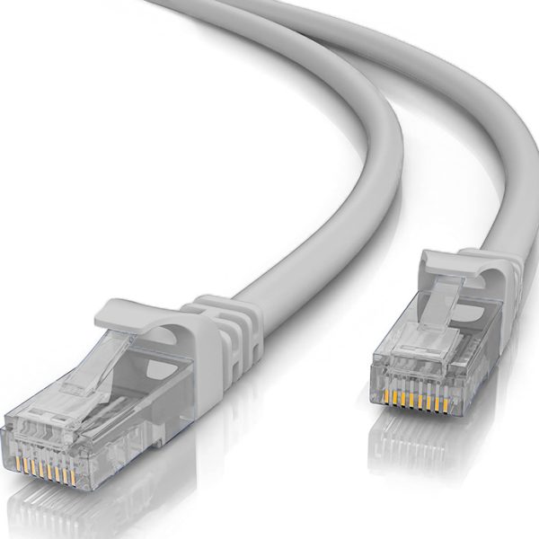 POWERTECH καλώδιο δικτύου CAB-N190, Cat 5e U/UTP, CCA 26AWG, 10m, γκρι