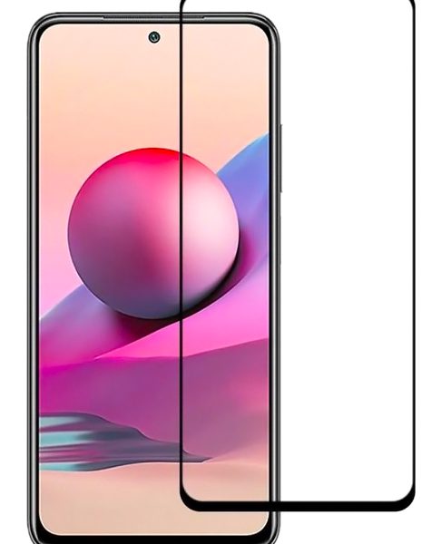 POWERTECH Tempered Glass 5D Full Glue TGC-0487, Xiaomi Note 10S, μαύρο