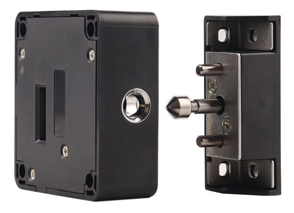 KERONG ηλεκτροπύρος KR-S61A, με RFID reader, κρυφός, μαύρος