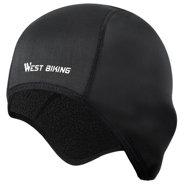 WEST BIKING ποδηλατικός σκούφος BIKE-0037, μαύρος