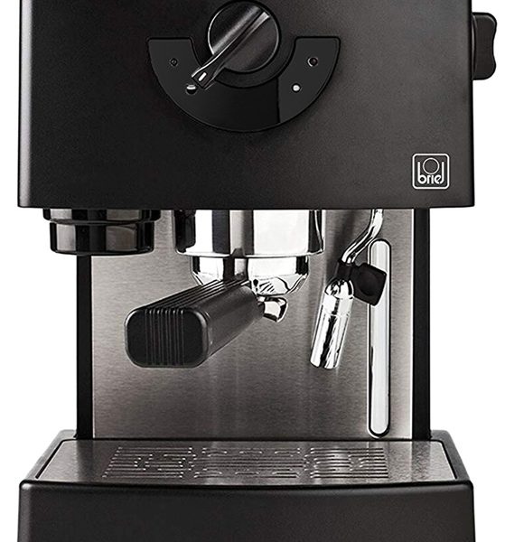 BRIEL μηχανή espresso ES74, 20 bar, μαύρη