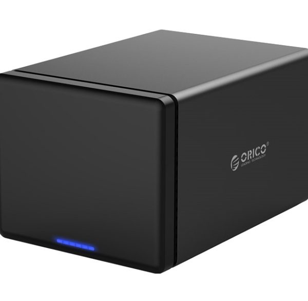 ORICO NAS για 5x 3.5" HDD NS500RU3 USB 3.0, 5Gbps, έως 80TB, μαύρη
