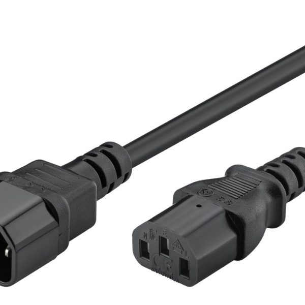 POWERTECH καλώδιο τροφοδοσίας ρεύματος προέκταση CAB-P025, 3x0.75mm², 3m