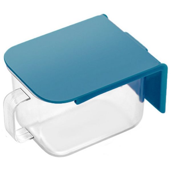 Δοχείο αποθήκευσης μπαχαρικών HUH-0052, με κουταλάκι, 420ml, μπλε