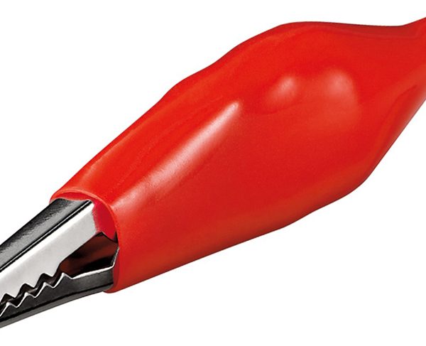 GOOBAY Σετ κροκοδειλάκια 11491, 48mm, κόκκινο, 10τμχ