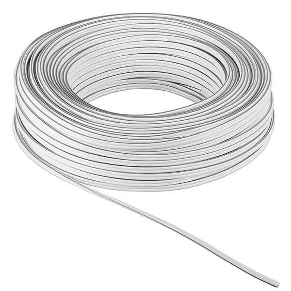 POWERTECH καλώδιο ήχου 2x 0.75mm² CAB-SP027, Copper, 10m, λευκό