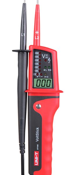 UNI-T μετρητής τάσης AC/DC UT15C, αδιάβροχος IP65, 12V έως 690V