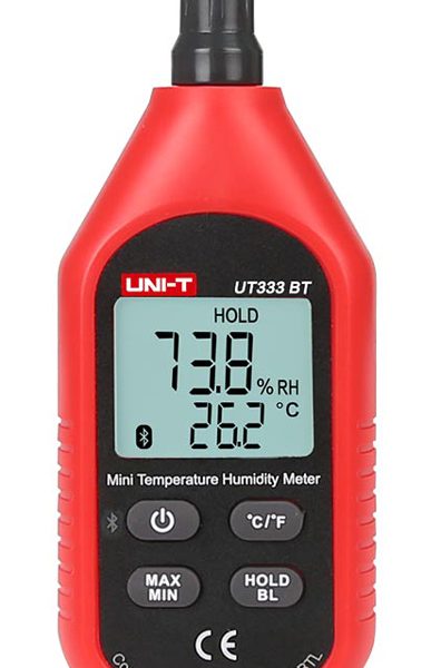 UNI-T ψηφιακό θερμόμετρο & υγρασιόμετρο UT333BT, Bluetooth
