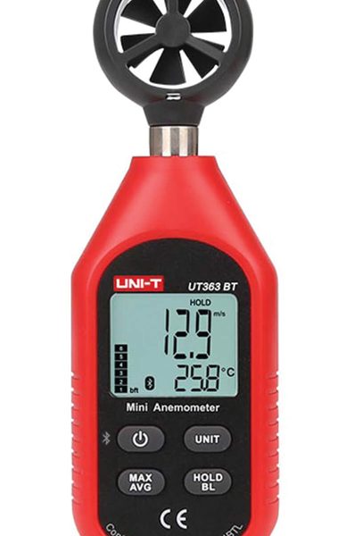 UNI-T ψηφιακό ανεμόμετρο UT363BT, 0-30m/s, Bluetooth