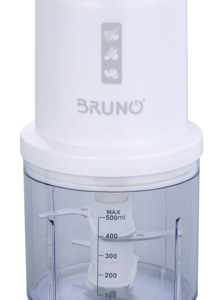 BRUNO πολυκόπτης BRN-0066, 500ml, 400W, 4 λεπίδες, λευκό