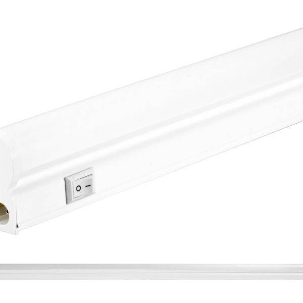 POWERTECH LED φωτιστικό τοίχου T5-0001-150 22W, 4000K, 150cm IP20, λευκό