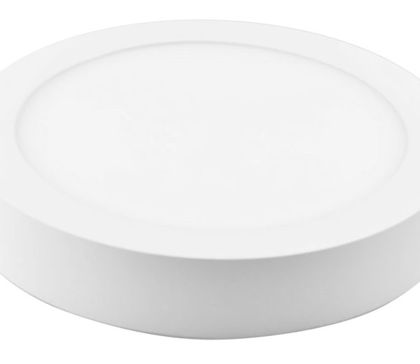 POWERTECH LED panel PAN-0002, 18W, Φ 22.5cm, 4000K, 1820lm, λευκό