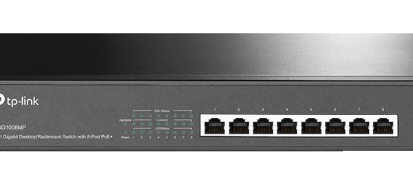 TP-LINK desktop/rackmount switch TL-SG1008MP, 8-Port PoE+, Ver. 2.0