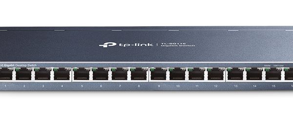 TP-LINK desktop switch TL-SG116, 16-Port, 10/100/1000Mbps, Ver. 1.0