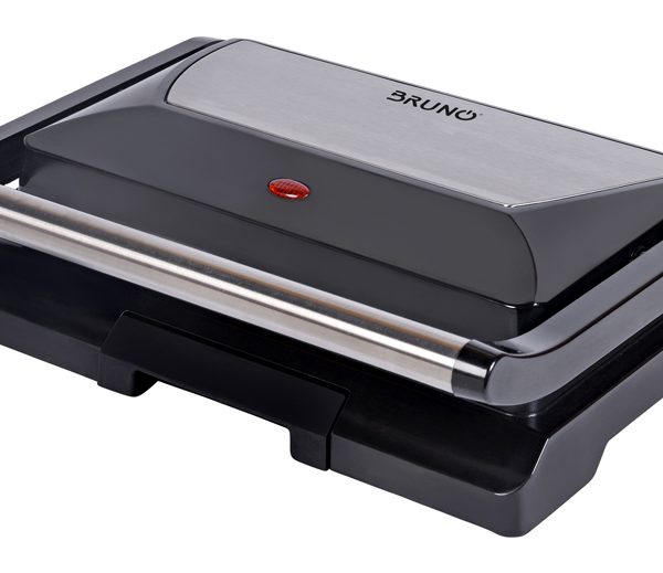 BRUNO τοστιέρα BRN-0067, αντικολλητική επιφάνεια, Inox λαβή, 800W