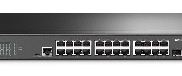 TP-LINK L2+ managed switch TL-SG3428, 24-Port Gigabit, 4x SFP, Ver. 2.0