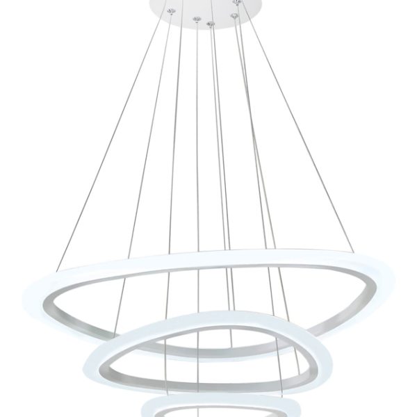 POWERTECH LED φωτιστικό οροφής HLL-0087, 44W, 4000K, λευκό