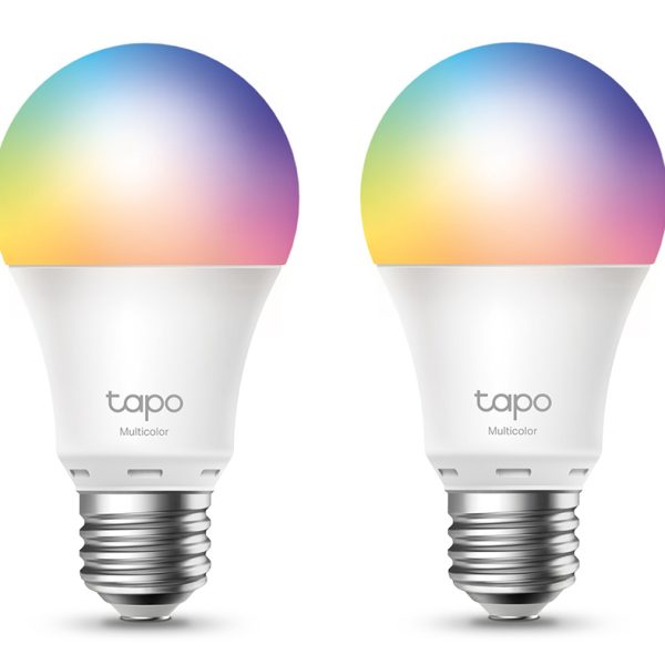 TP-LINK Smart λάμπα LED TAPO-L530E WiFi, 8.7W E27, 2500K-6500K RGB, 2τμχ